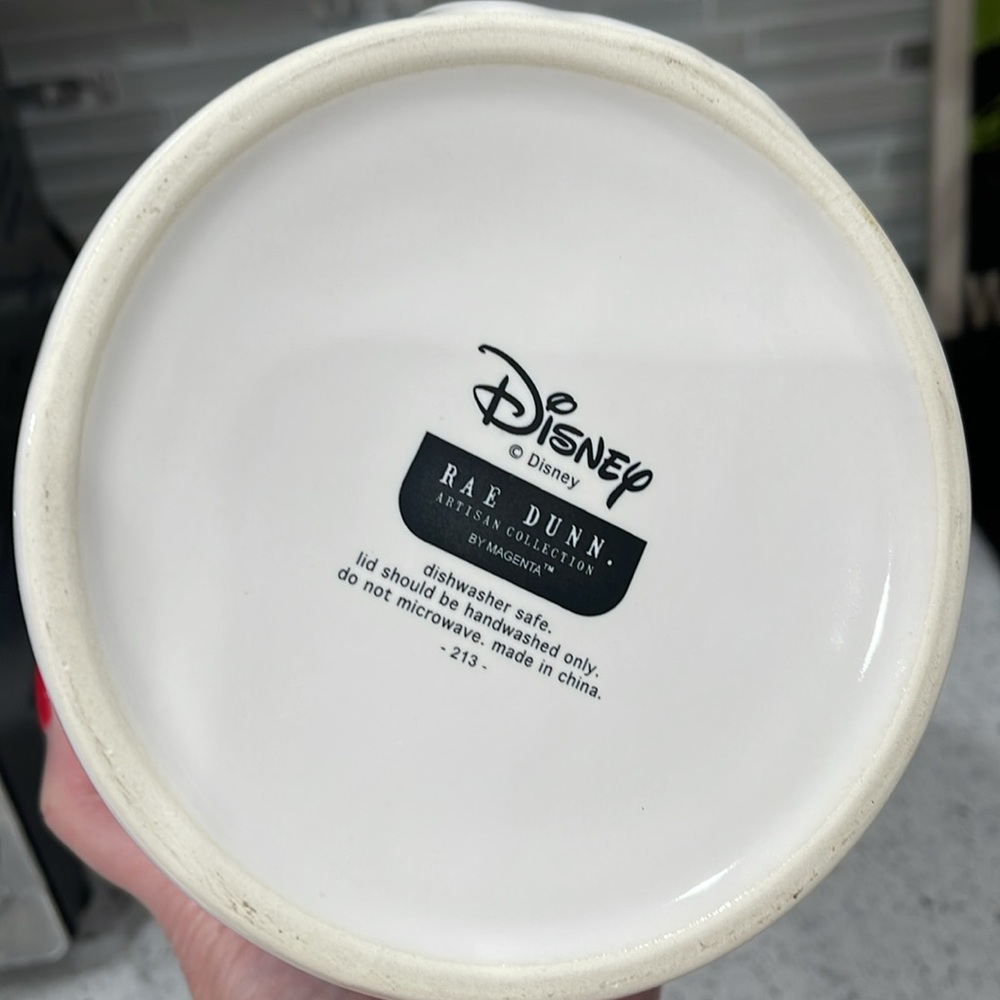 Rae Dunn & Disney "DUMBO" White/Orange/Black Ceramic Canister - Picture 6 of 6